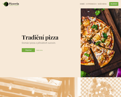 Náhled šablony Pizzeria